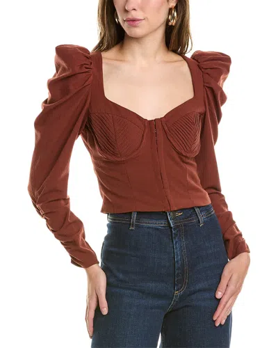 Astr Quinn Top In Red