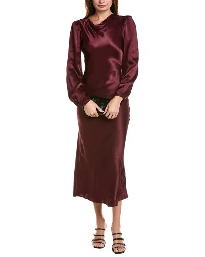Astr The Label Samara Maxi Dress In Red