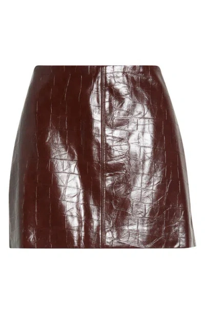 Astr Savana Skirt In Brown