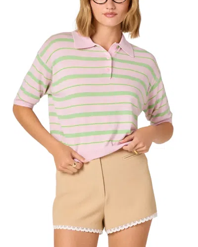 Astr The Label Scottie Sweater In Pink