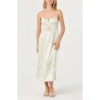 Astr The Label Smocked Maxi Dress
