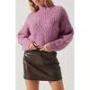 Astr The Label Sunniva Sweater In Purple