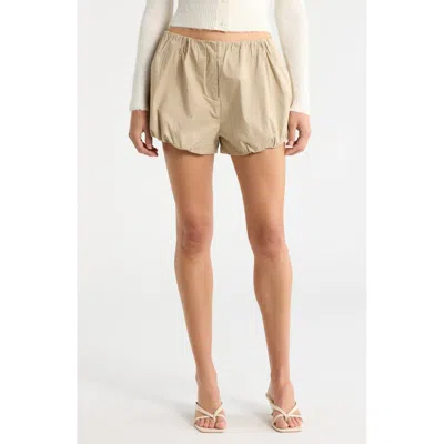 Astr The Label Swoosie Shorts In Brown