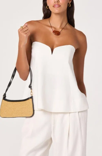 Astr The Label Talulla Strapless Top In White