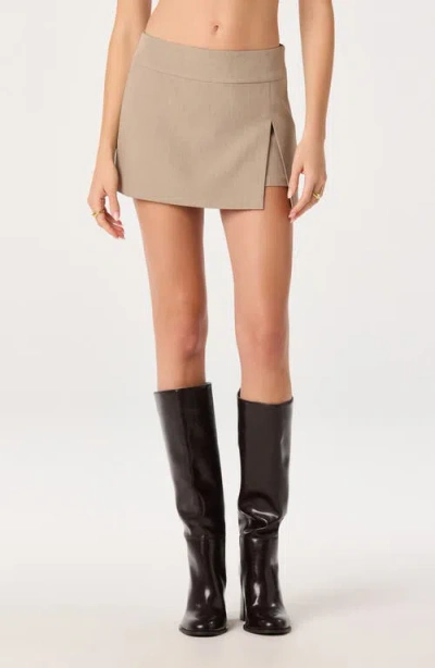 Astr The Label Tessa Skort In Neutral