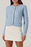 Astr The Label Texture Stitch Cardigan