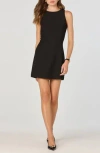 Astr The Label Textured Knit Sheath Minidress In Black