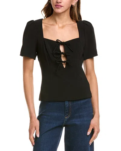 Astr The Label Torie Top In Black