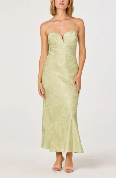 Astr The Label Tyla Sleeveless Maxi Dress In Green