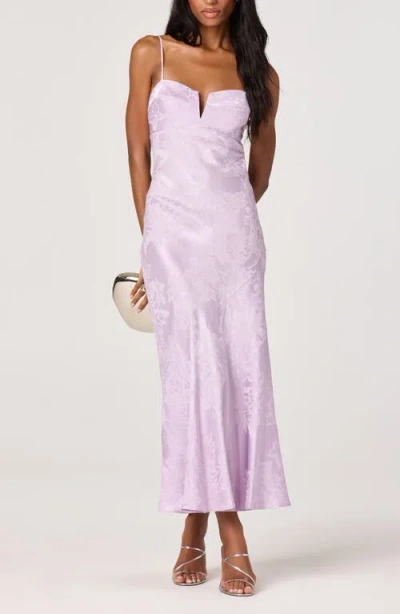 Astr The Label Tyla Sleeveless Maxi Dress In Purple