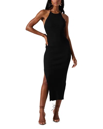 Astr The Label Umiko Sweater Dress In Black