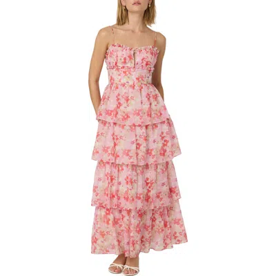Astr Vonnessa Dress In Multi