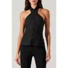 Astr The Label Yaritza Halter Neck Vest Top