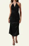 Astr Toledo Dress In Black In Black