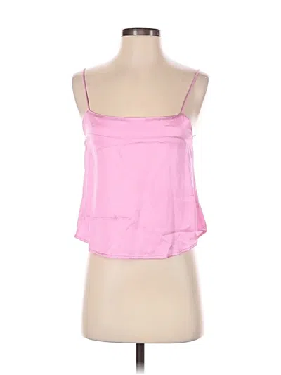 Pre-owned Astr Tube Top Pink Strapless Neckline Tops