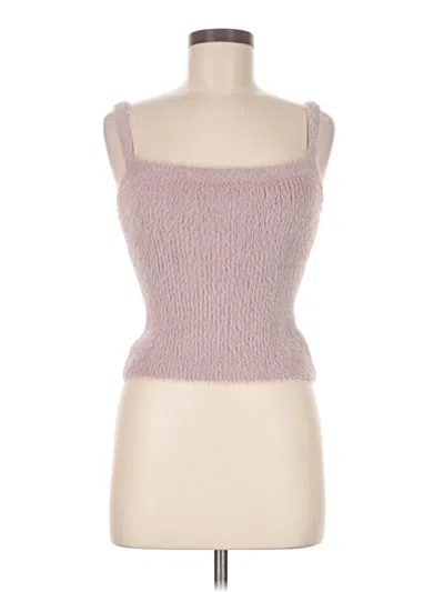 Pre-owned Astr Tube Top Pink Strapless Neckline Tops