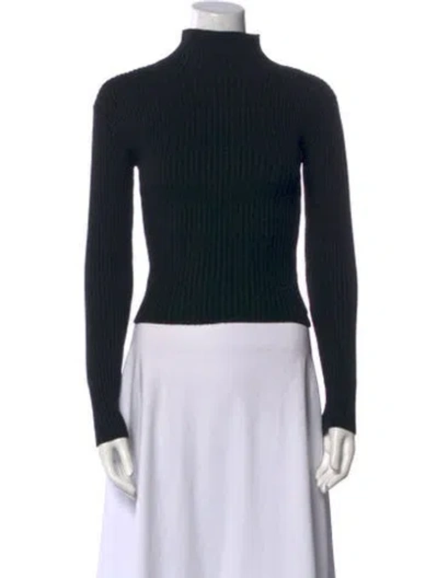 Pre-owned Astr Turtleneck Sweater In Black