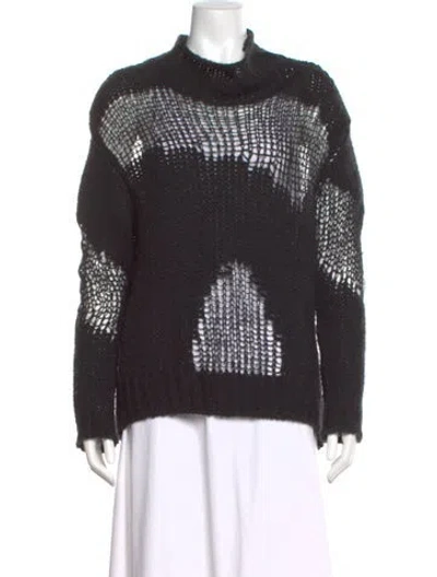 Pre-owned Astr Turtleneck Sweater In Black