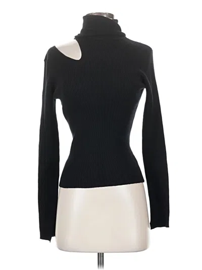 Pre-owned Astr Turtleneck Sweater In Black