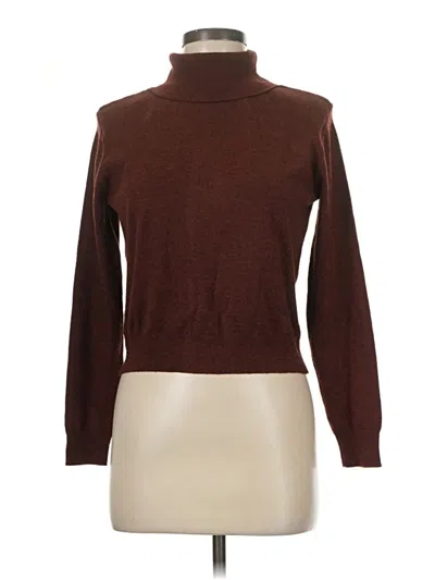 Pre-owned Astr Turtleneck Sweater In Brown