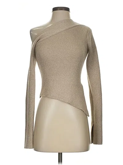 Pre-owned Astr Turtleneck Sweater In Brown
