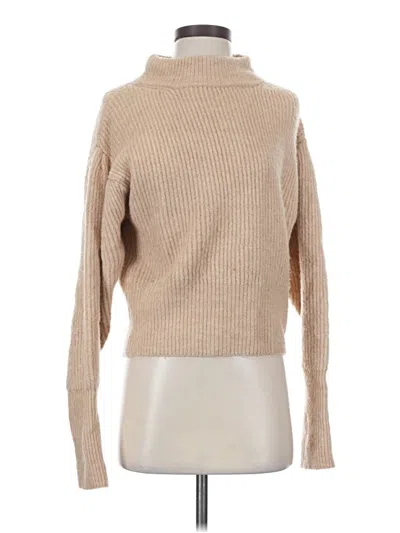 Pre-owned Astr Turtleneck Sweater In Brown