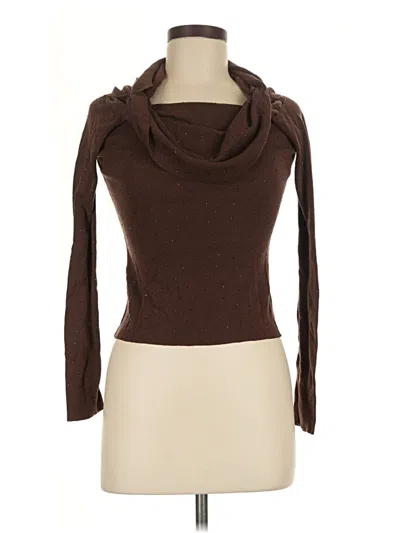Pre-owned Astr Turtleneck Sweater In Brown