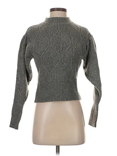 Pre-owned Astr Turtleneck Sweater In Gray