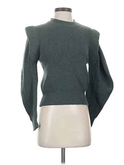 Pre-owned Astr Turtleneck Sweater In Green
