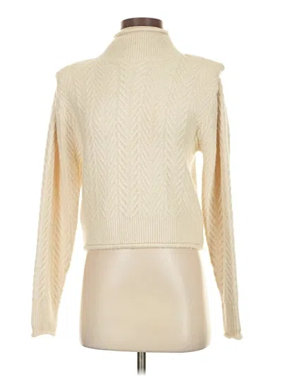 Pre-owned Astr Turtleneck Sweater In Ivory