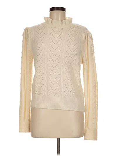 Pre-owned Astr Turtleneck Sweater In Ivory