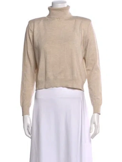 Pre-owned Astr Turtleneck Sweater In Neutral