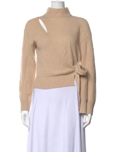 Pre-owned Astr Turtleneck Sweater In Neutrals