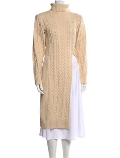 Pre-owned Astr Turtleneck Sweater In Neutrals