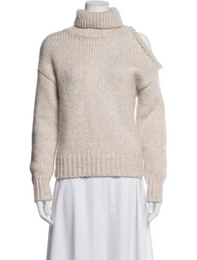 Pre-owned Astr Turtleneck Sweater In Neutrals