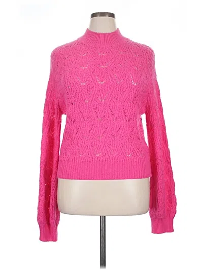 Pre-owned Astr Turtleneck Sweater In Pink