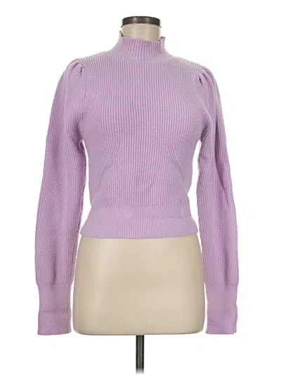 Pre-owned Astr Turtleneck Sweater In Purple