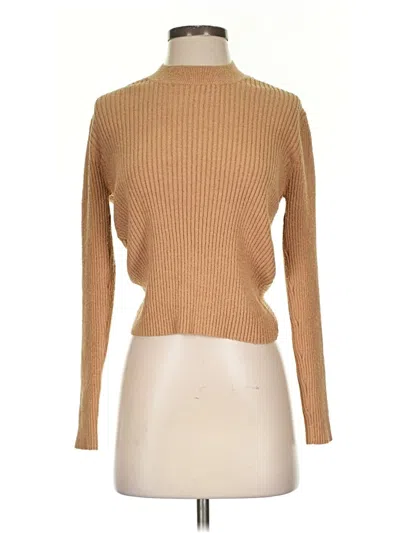 Pre-owned Astr Turtleneck Sweater In Tan