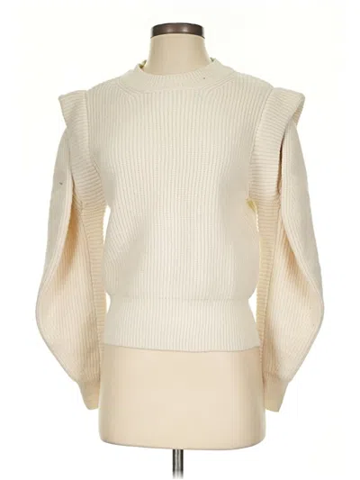 Pre-owned Astr Turtleneck Sweater In White