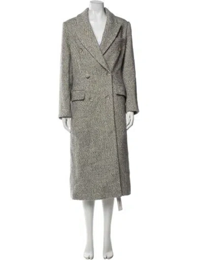 Pre-owned Astr Tweed Pattern Coat In Multicolor