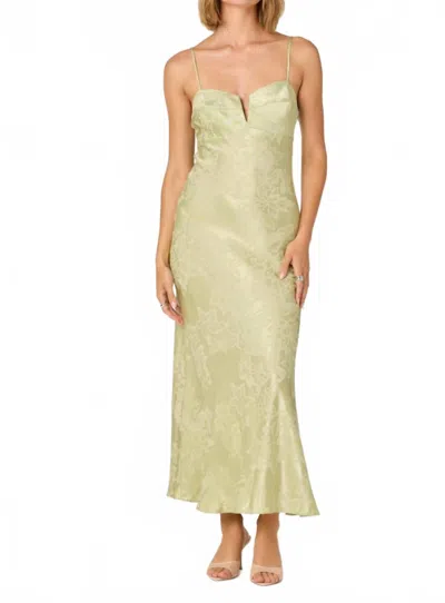 Astr The Label Tyla Sleeveless Maxi Dress In Green