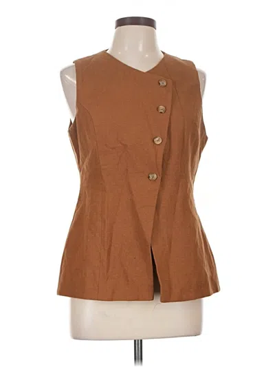 Pre-owned Astr Vest In Brown