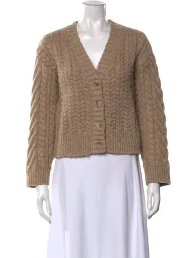 Pre-owned Astr V-neck Sweater In Neutrals