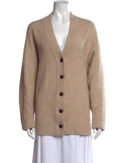 Pre-owned Astr V-neck Sweater In Neutrals