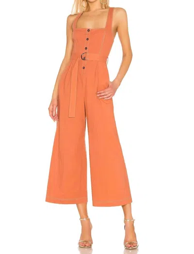 Astr Warwick Jumpsuit In Clay In Multi
