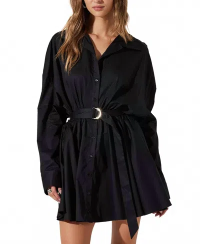 Astr Winica Dress In Black