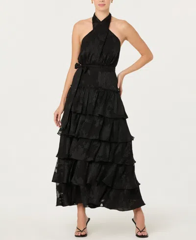 Astr Adamaris Dress In Black