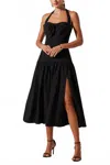Astr Women's Adara Dress In Black In Black