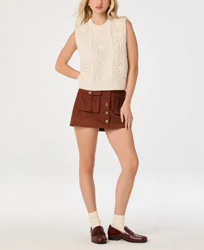 Astr Women's Edyln Crewneck Sweater In Cream
