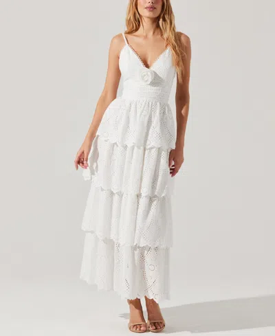 Astr Women's Faeryn Cotton Maxi Dress
